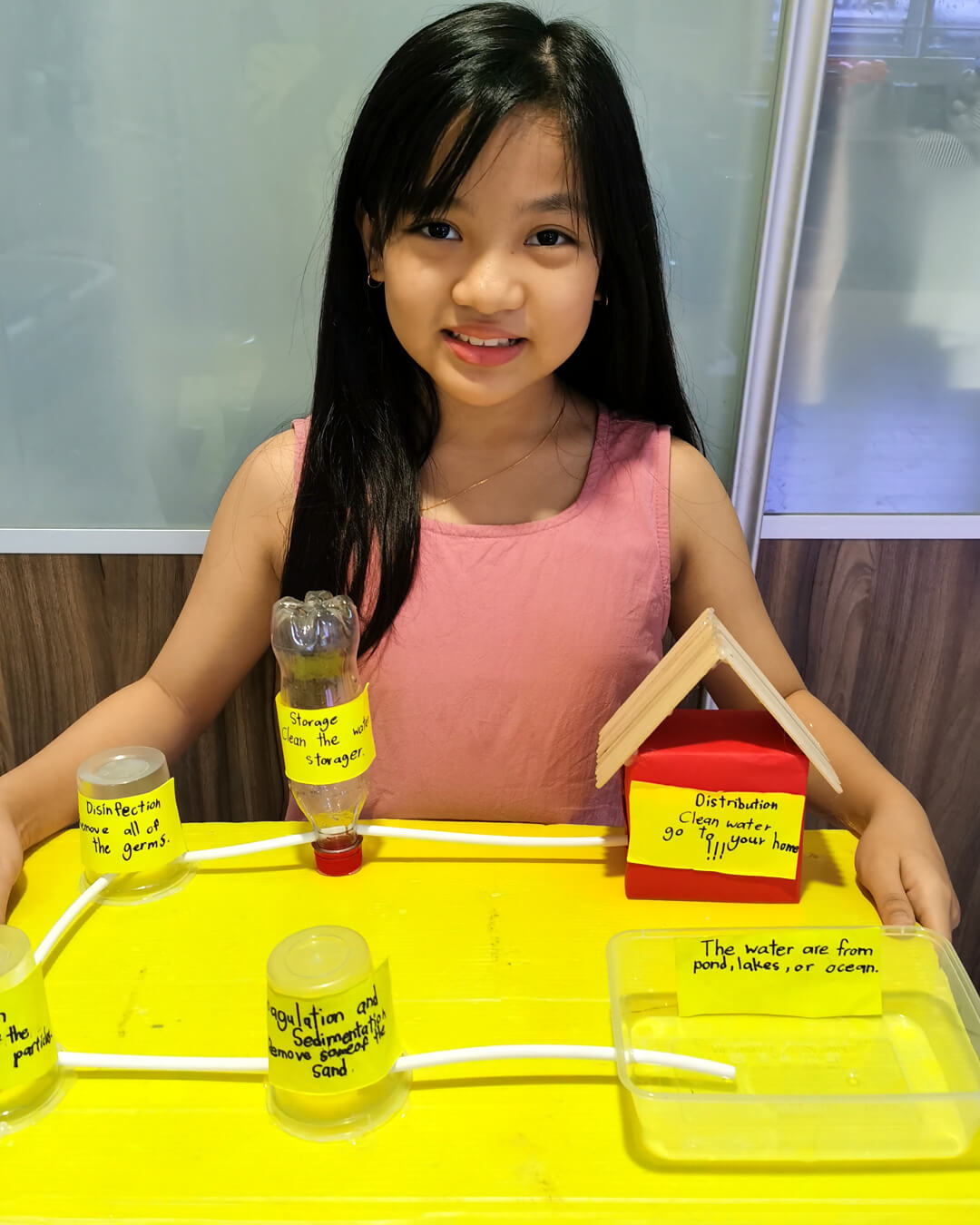 Water Treatment 3D Model Rafflesia International School Kajang